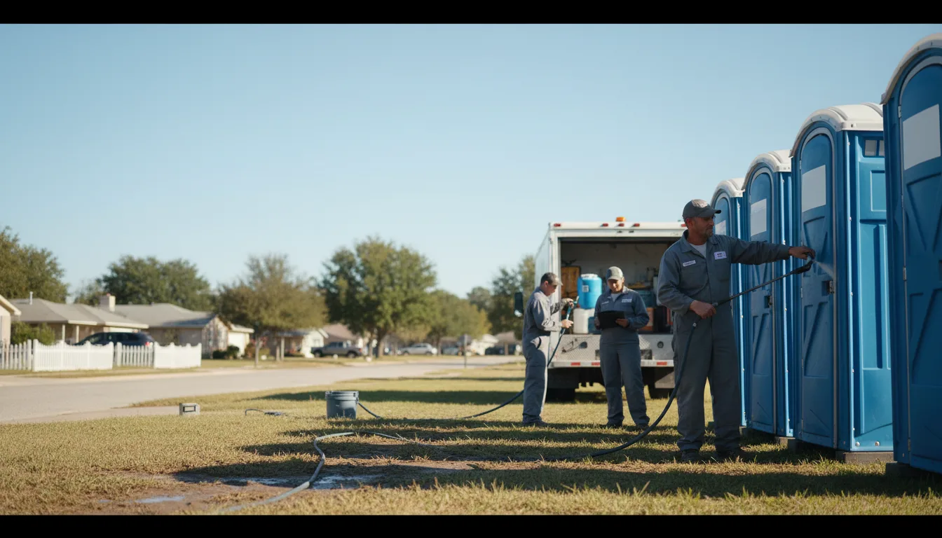 Long-Term Portable Toilet Rental in Bassfield, MS near me